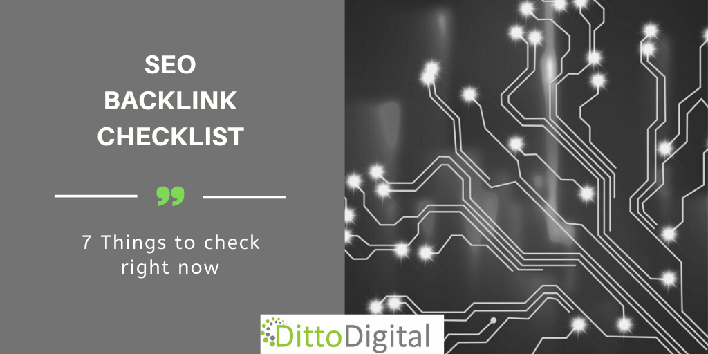 SEO Backlink Checklist